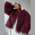 Fuzzy Tassel Loose Sleeve Coat