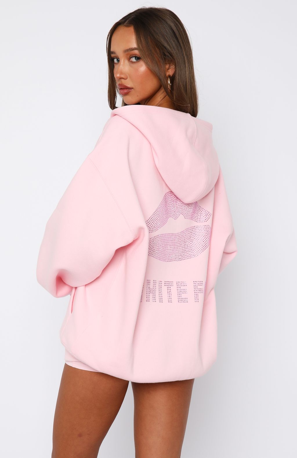 Celebrating Love Zip Pink Hoodie
