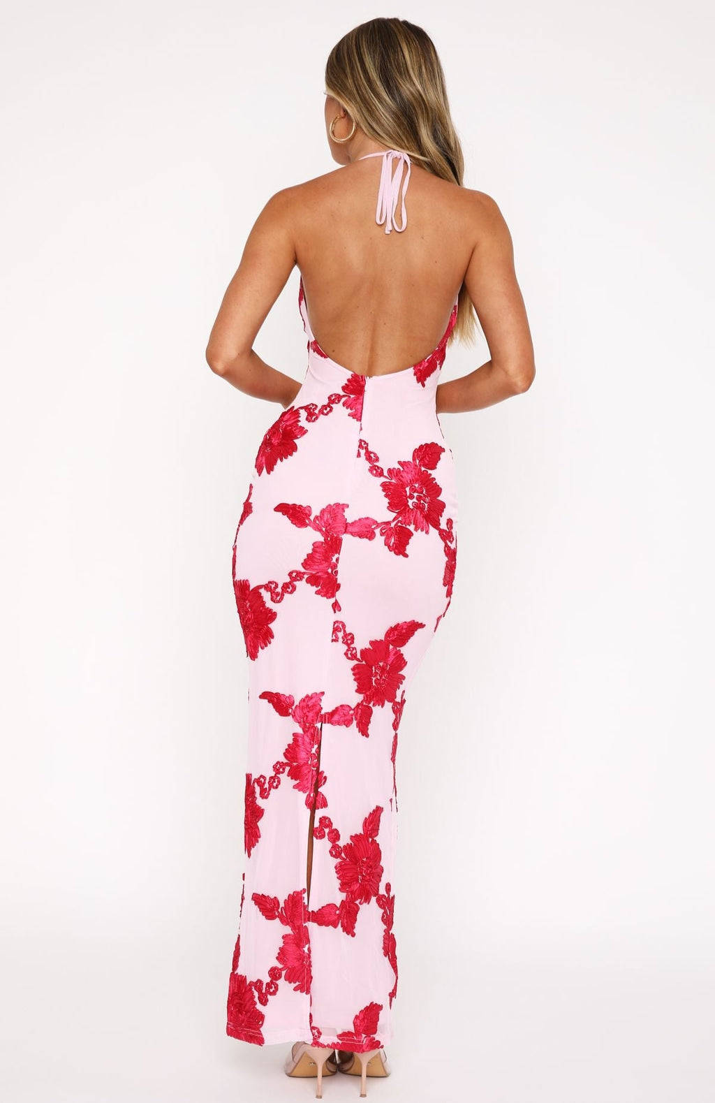 Pink Summer Ready Fun Maxi Dress