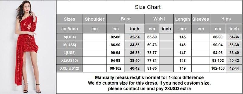 Sequin Long Sleeve Hi Low Glam Party Dress