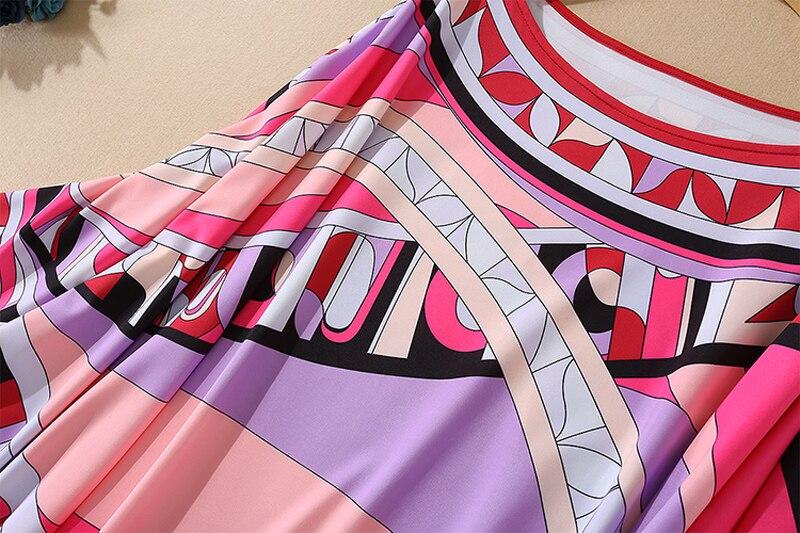Multicolor Printed Chic Street Maxi Dress