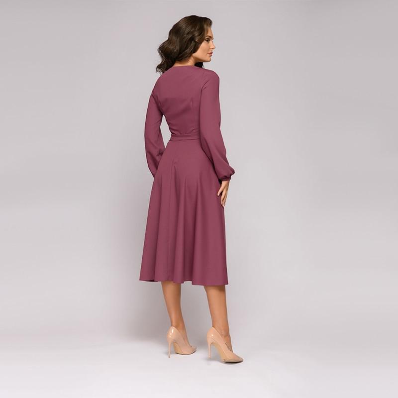 Vintage A Line Party Midi Dress