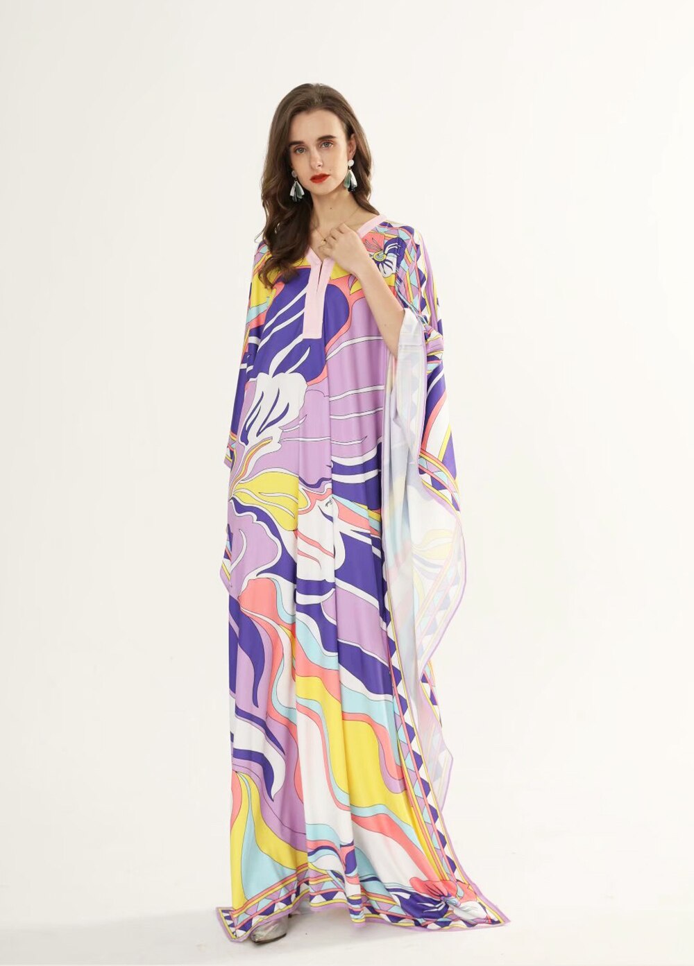 Loose Knit Holiday Plus Maxi Dress