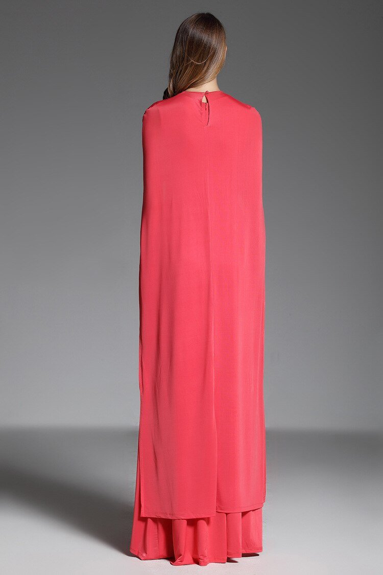 A-Line Runway Gown Maxi Dress