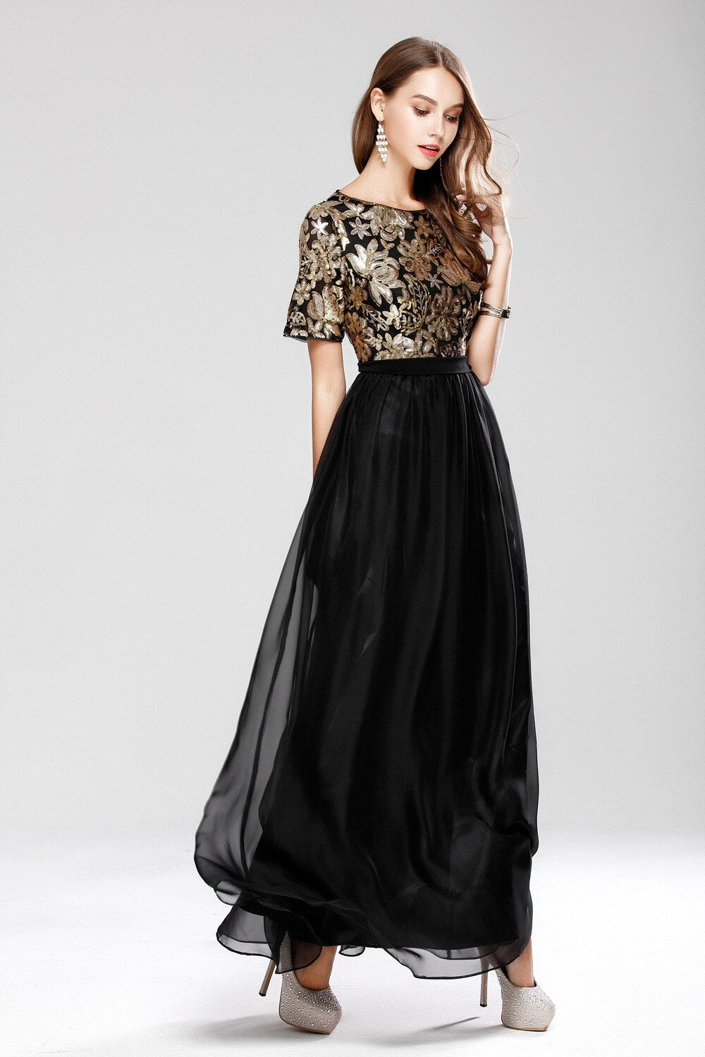 Elegant Party Prom Long Maxi Dress