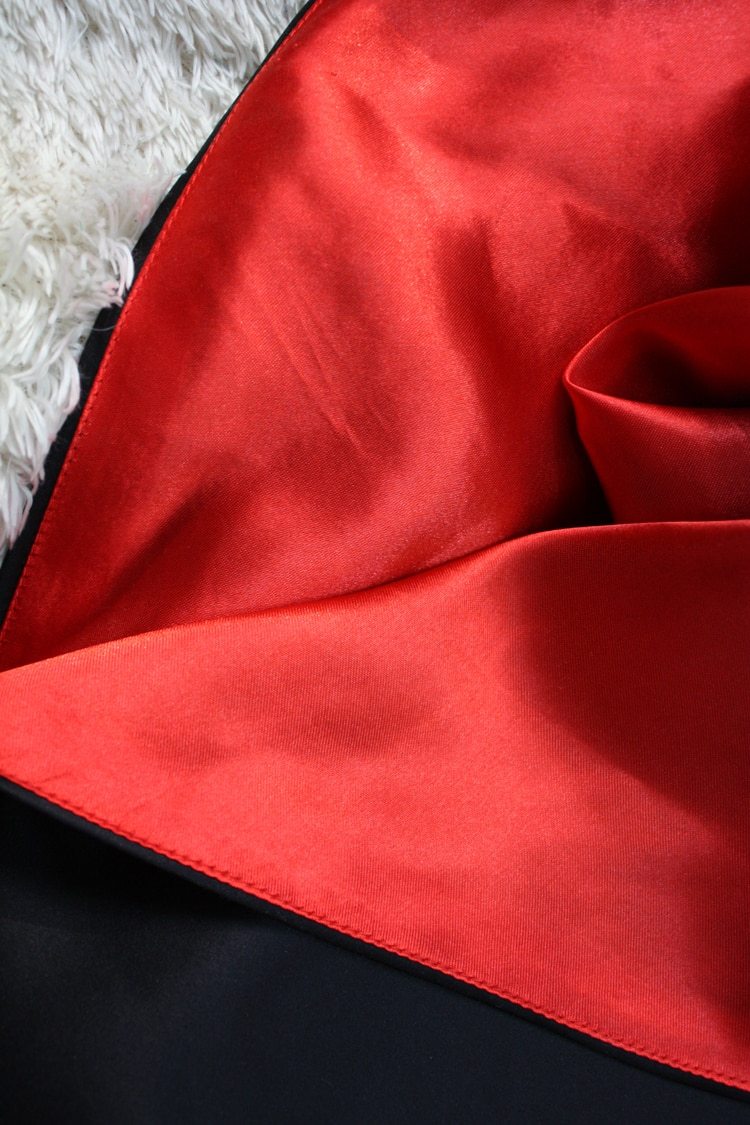 Color Block Hi Low Patchwork Stylish Party Dress