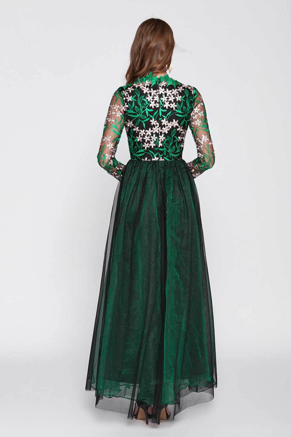 Party Prom Runway Style Maxi Dress