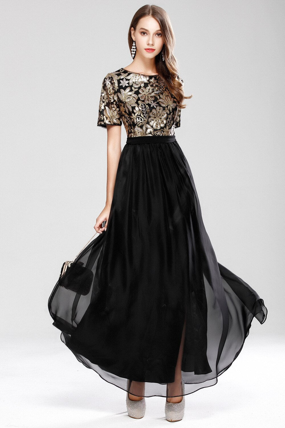 Elegant Party Prom Long Maxi Dress
