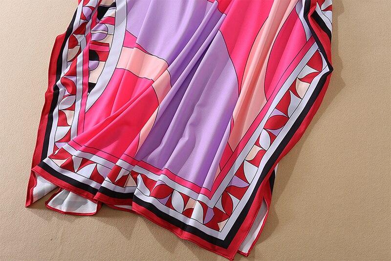 Multicolor Printed Chic Street Maxi Dress