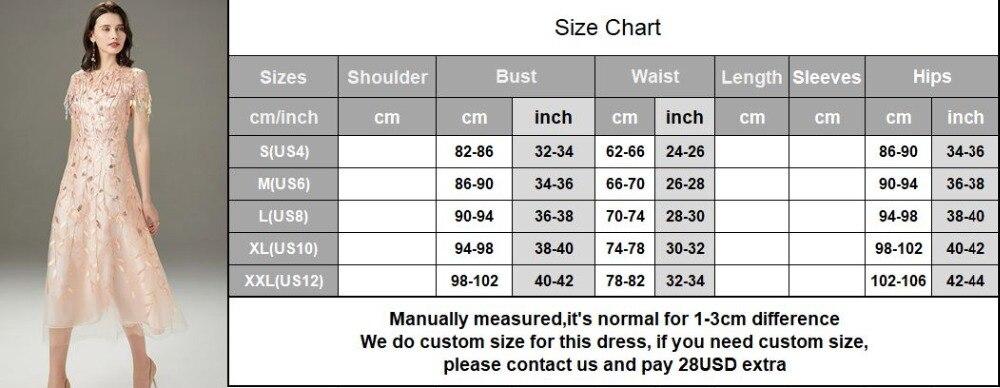 Embroidery Beaded Layered Mid-Calf Party Dress