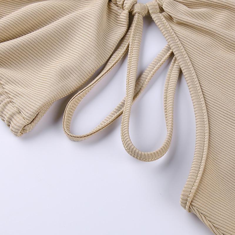 Backless Halter Sleek Long Maxi Dress