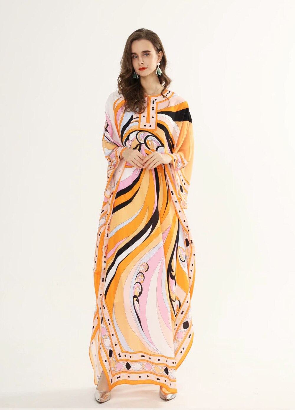 Loose Knit Plus Holiday Maxi Dress
