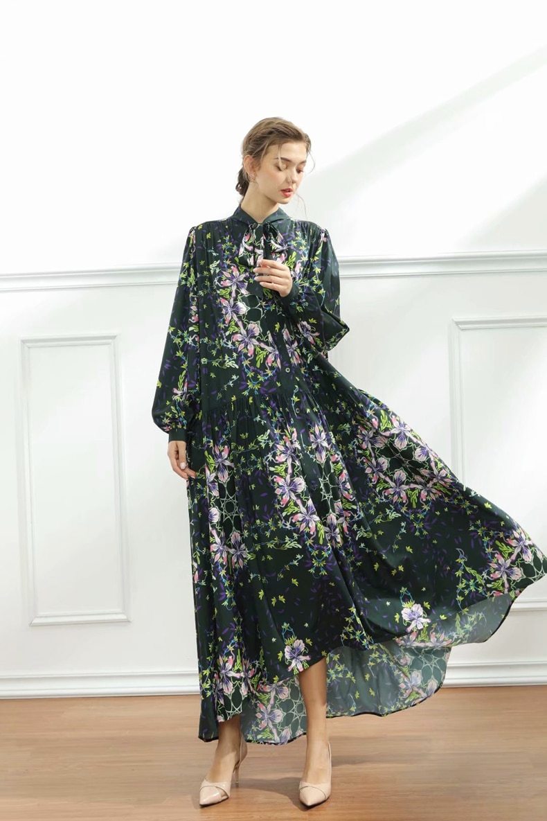 Trendy High Low Street Maxi Dress