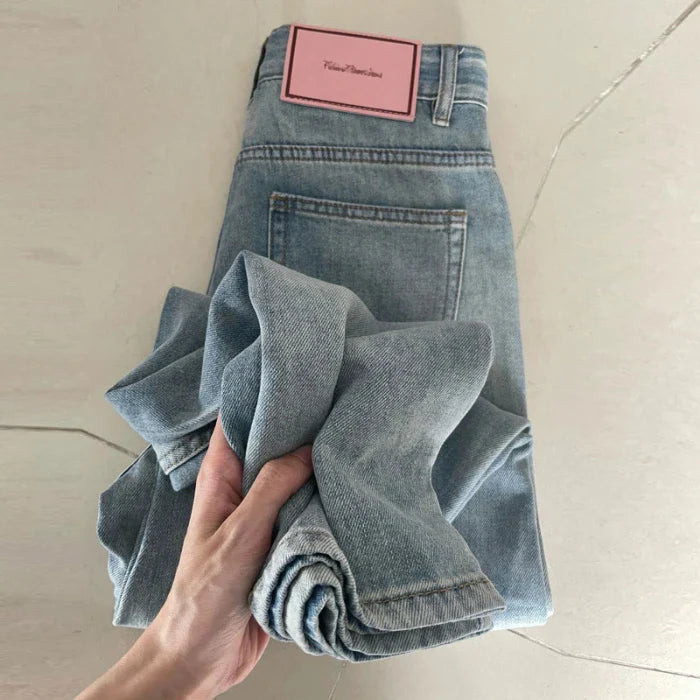 Pink Label High Waist Wide Leg Jean