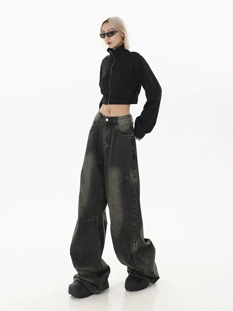 Harajuku Y2K Wide Leg Casual Street Jean