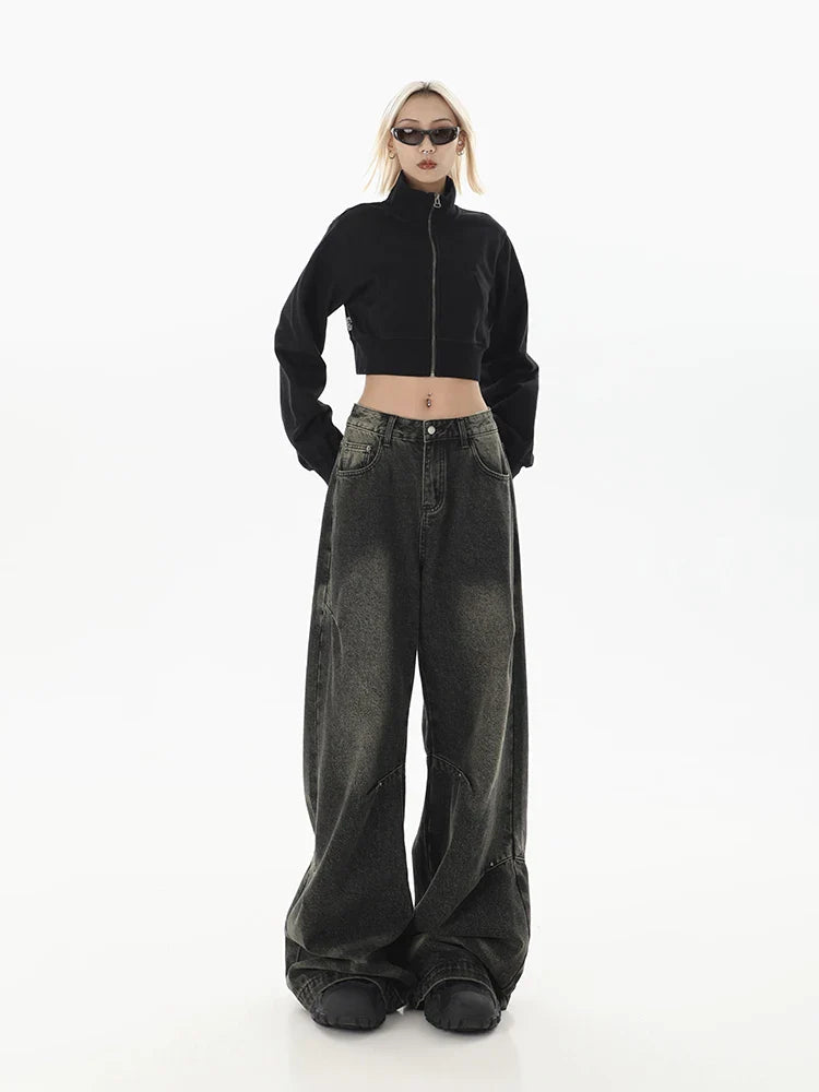 Harajuku Y2K Wide Leg Casual Street Jean