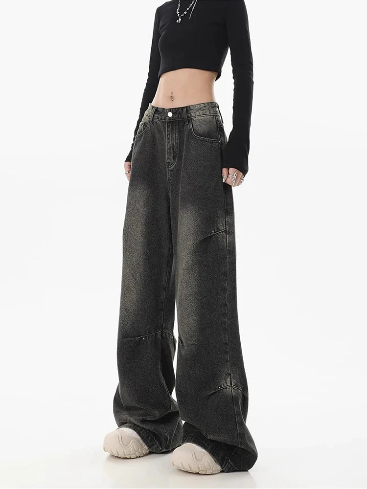 Harajuku Y2K Wide Leg Casual Street Jean