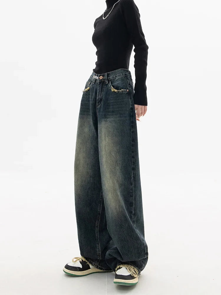 Vintage Harajuku Loose Wide Leg Street Jean