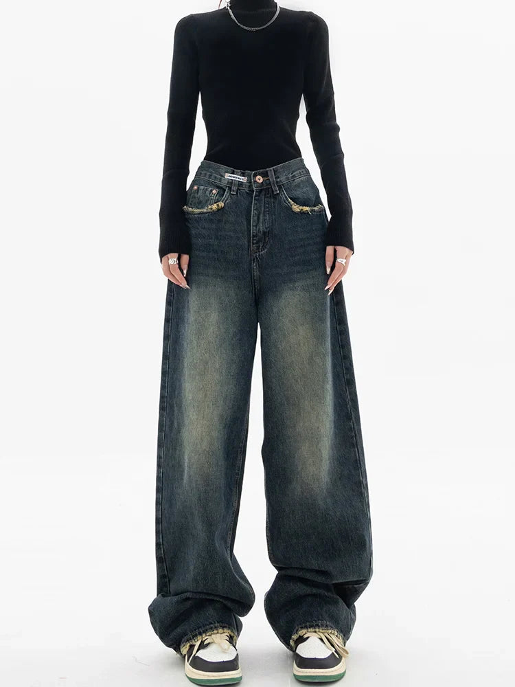 Vintage Harajuku Loose Wide Leg Street Jean