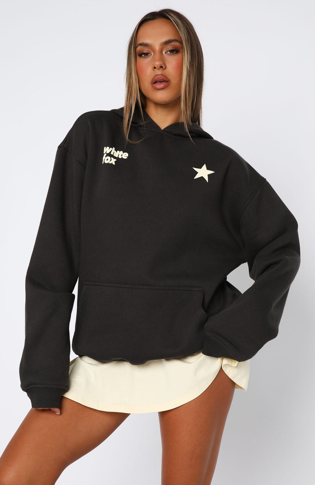 From Archives Charli Oversized Charcoal Hoodie
