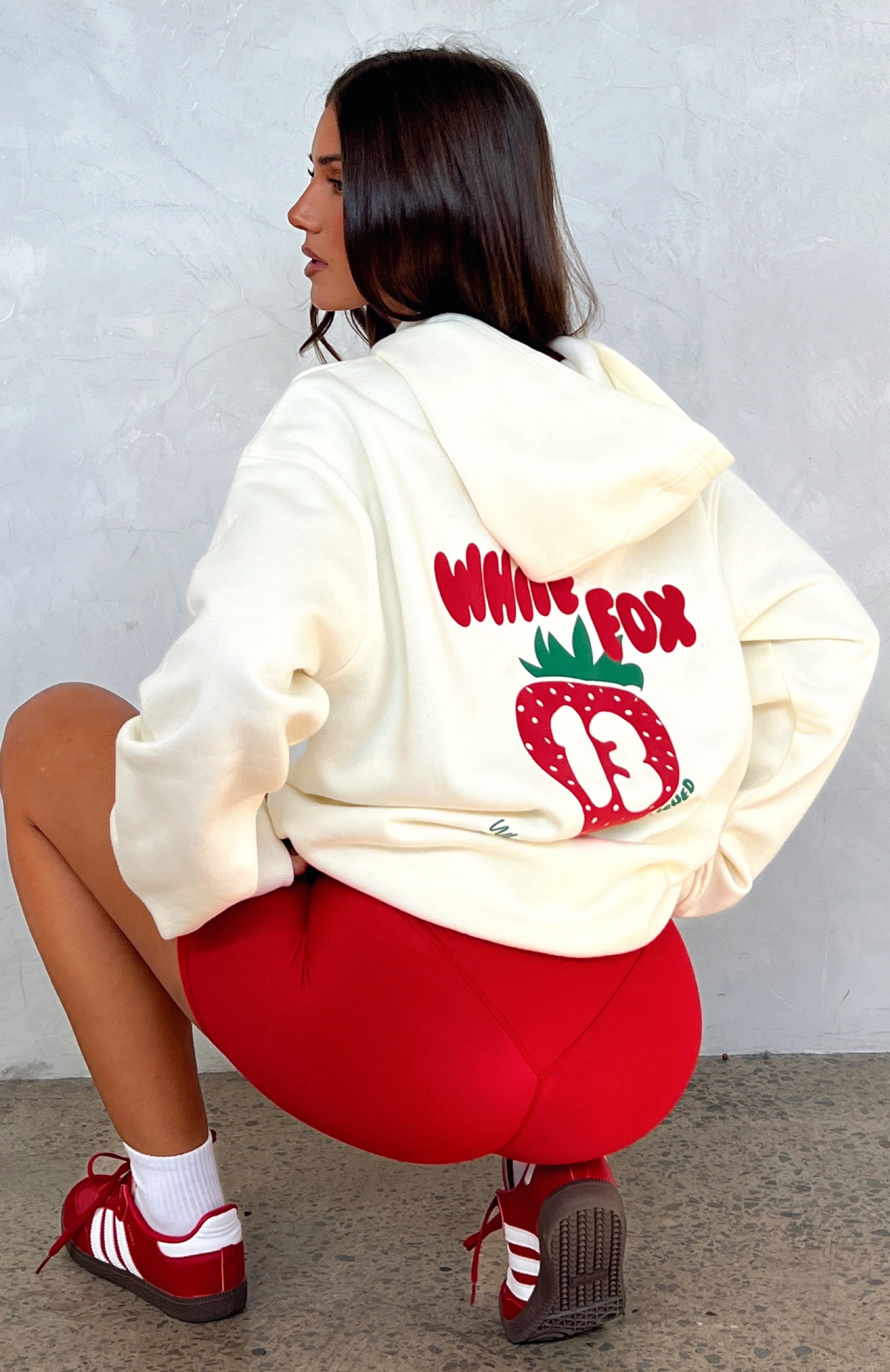 Best Life Oversized Cream Hoodie