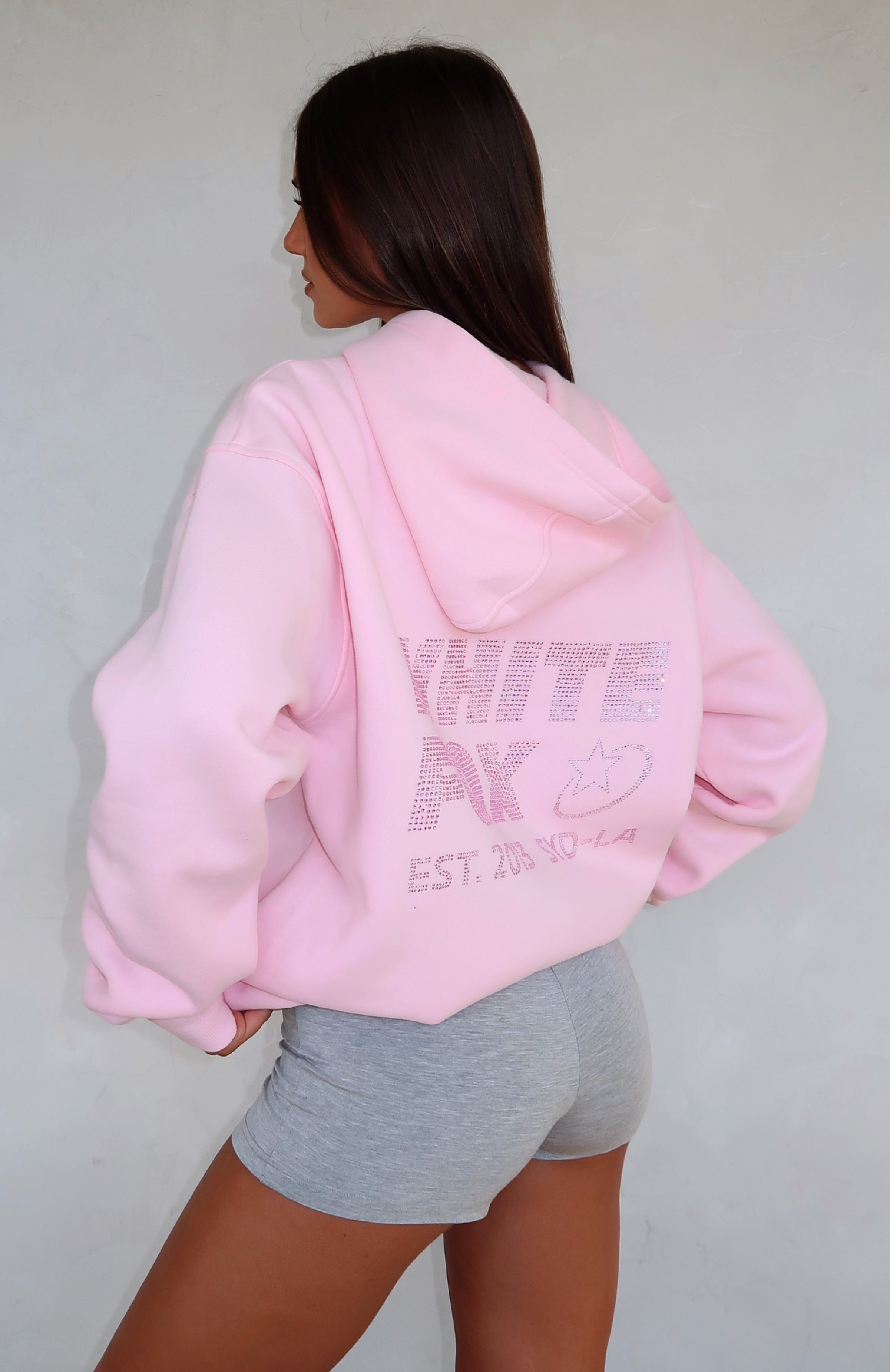 Always Shining Oversized Posy Hoodie