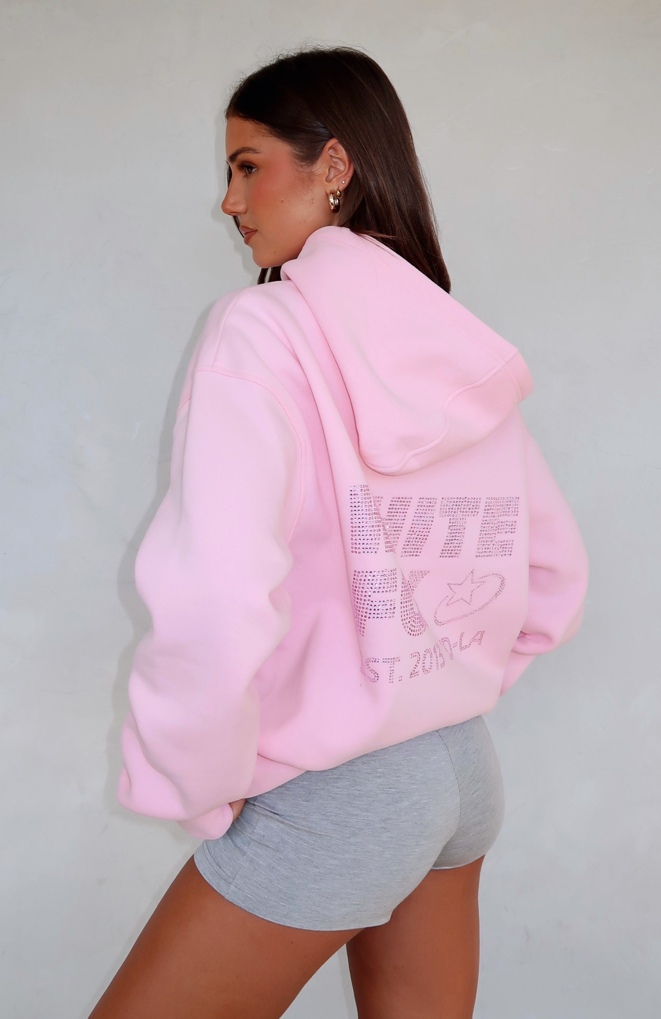 Always Shining Oversized Posy Hoodie