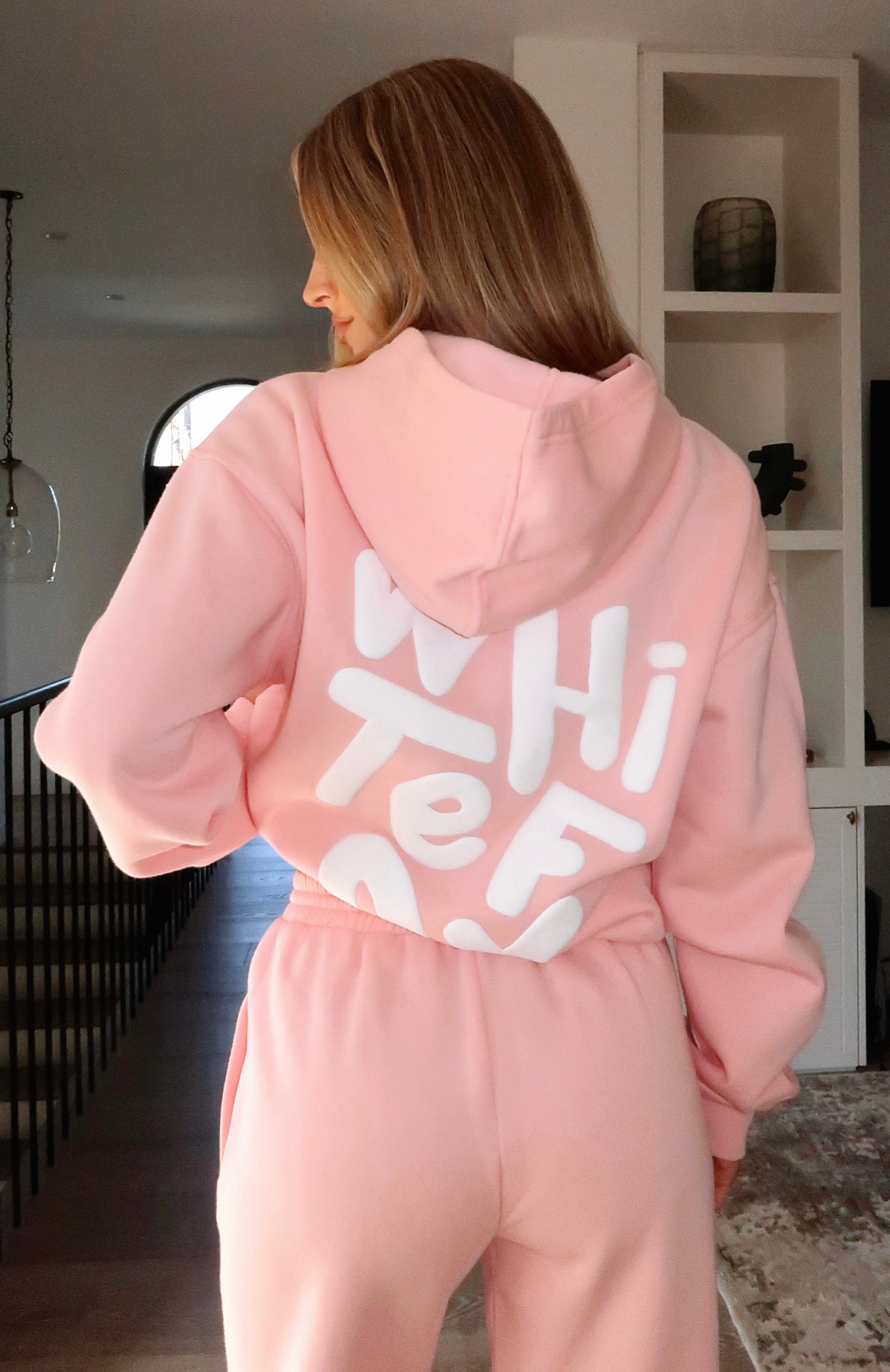 New Standard Oversized Pink Hoodie