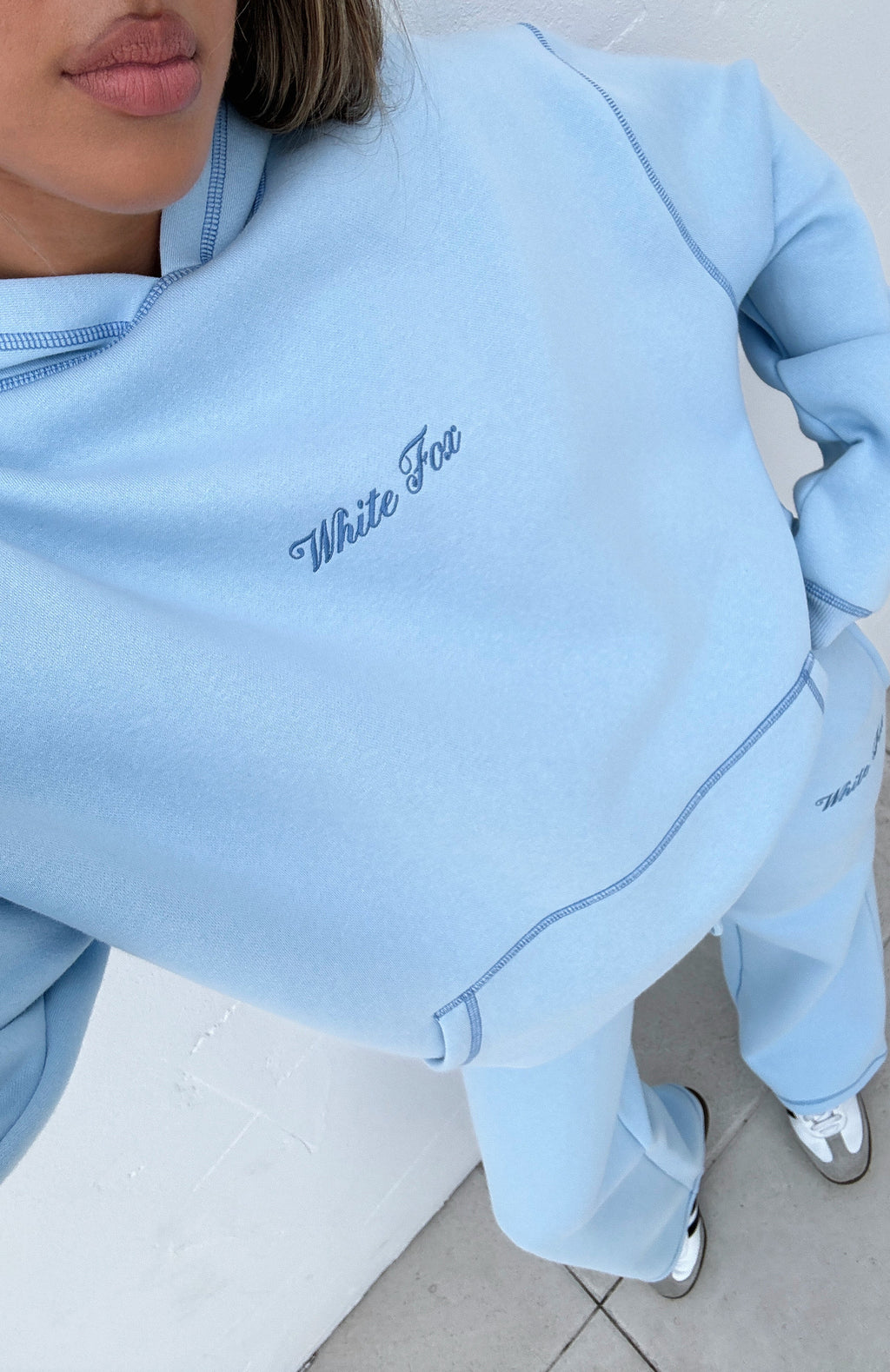 Instant Attraction Baby Blue Hoodie