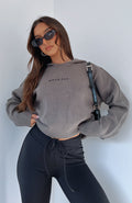 Cool Knit Charcoal Hoodie