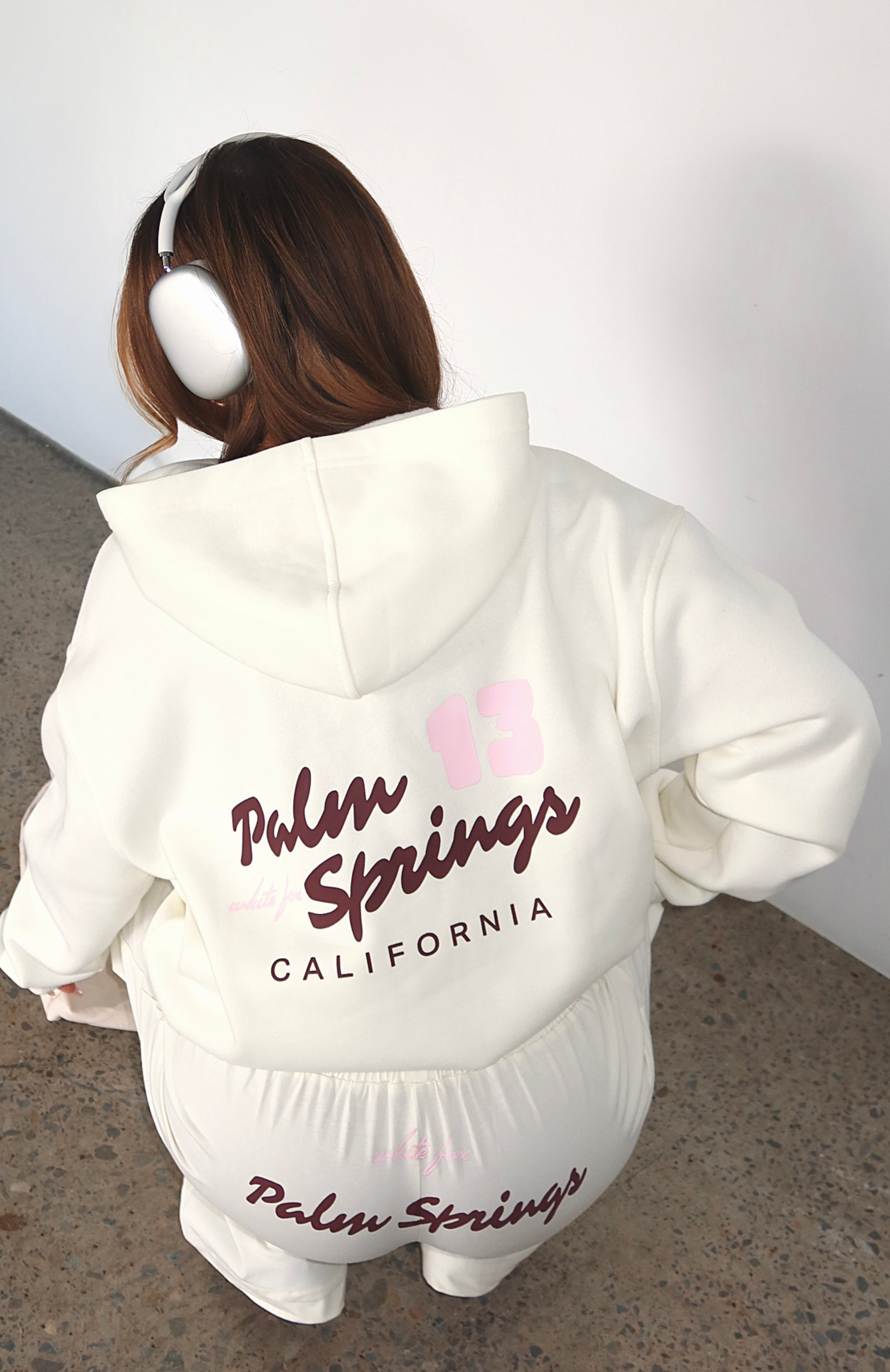 Palm Springs Edition Cream Hoodie