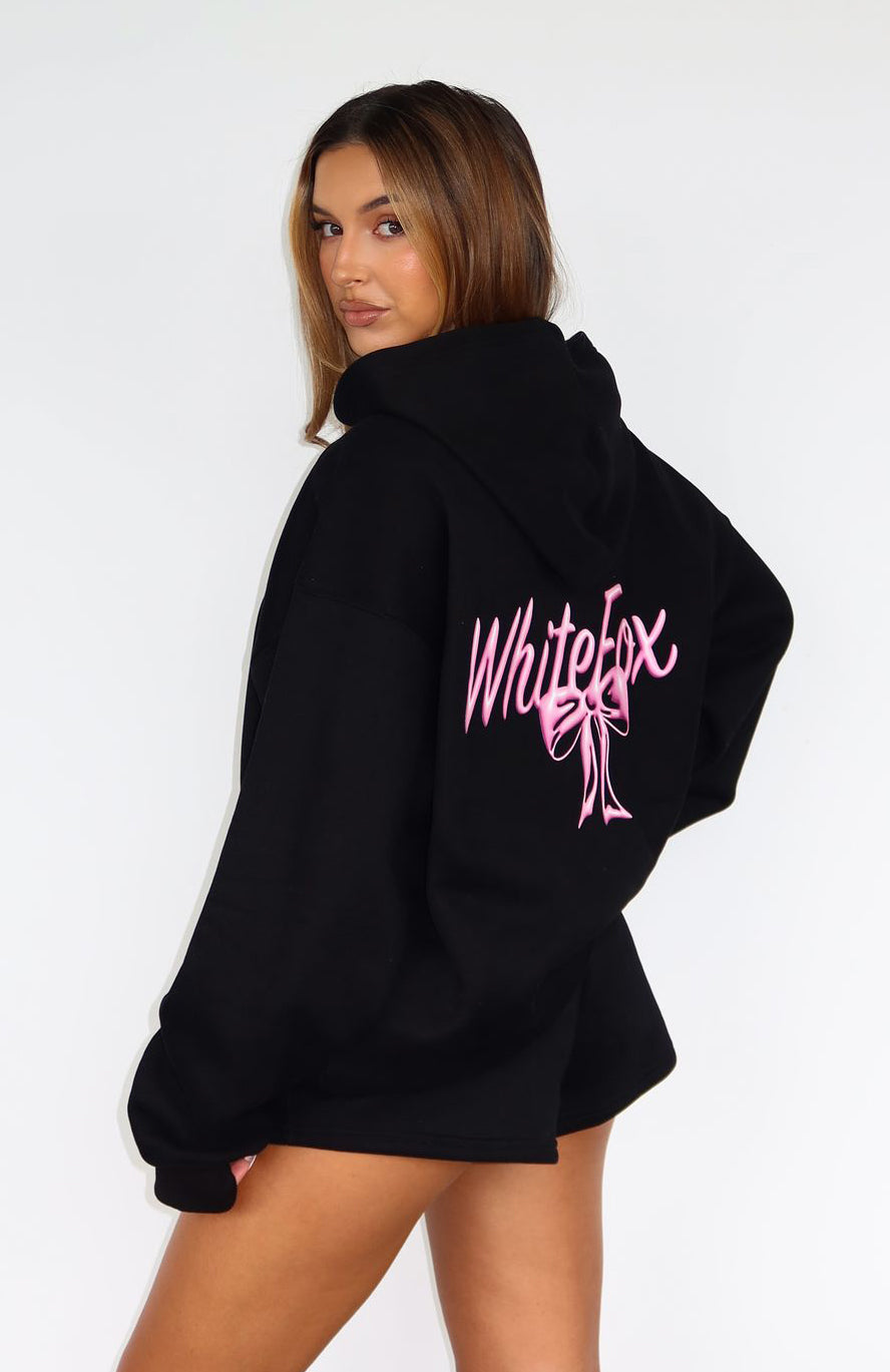 Protecting Mine Zip Black Hoodie