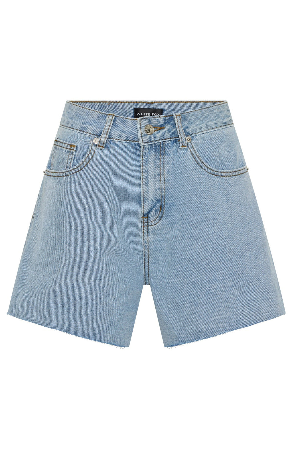 Light Blue Keep It Brief Denim Short