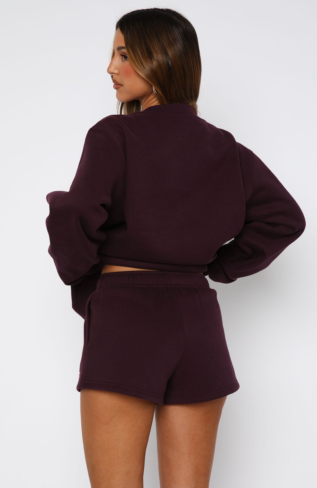 Plum Give It A Try Lounge Short