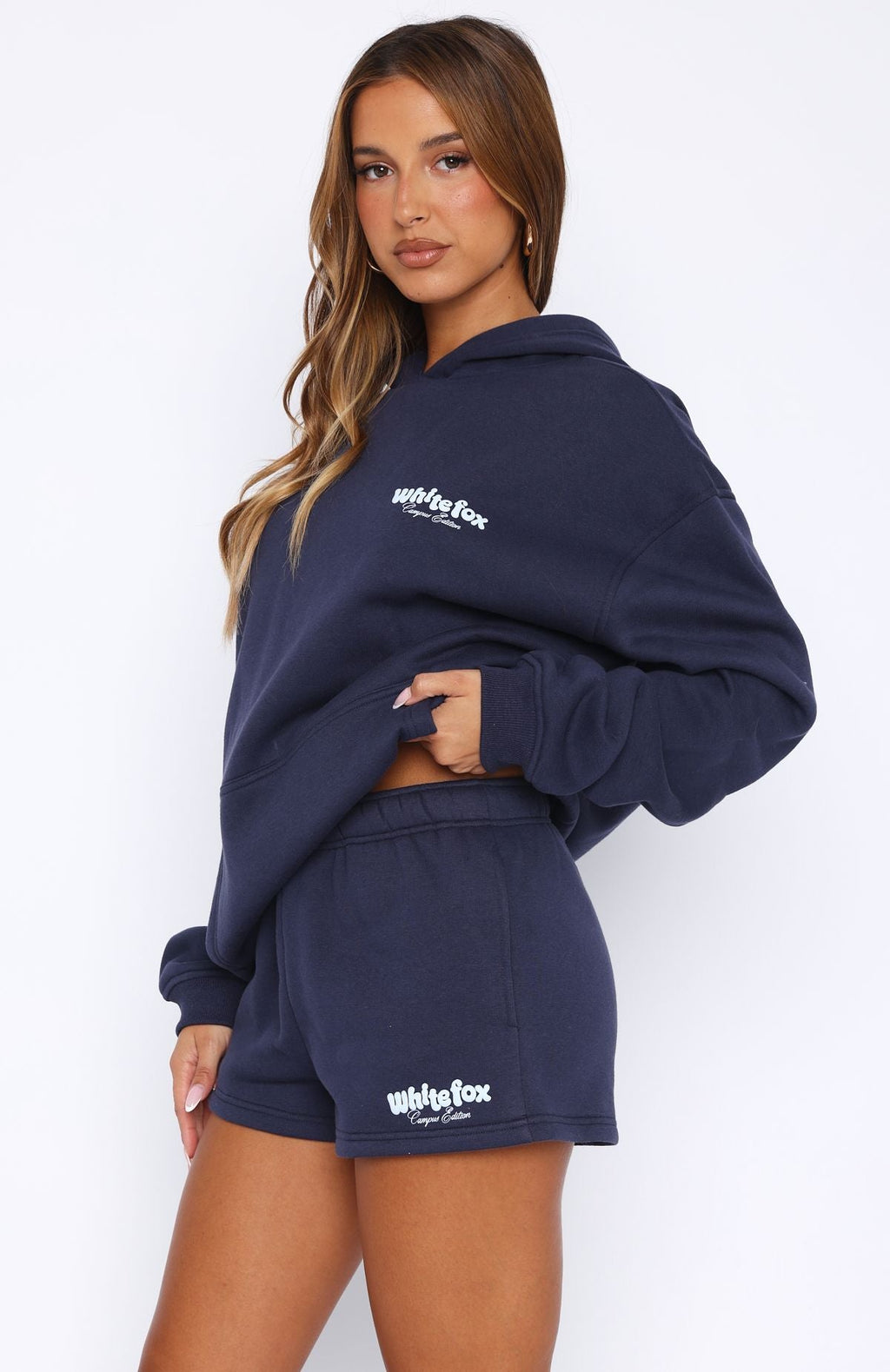 Navy High Above Lounge Short