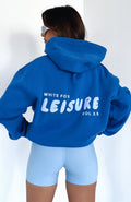Leisure Series Oversized Cobalt Hoodie