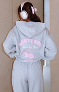 Love Me Tender Dark Grey Marle Hoodie