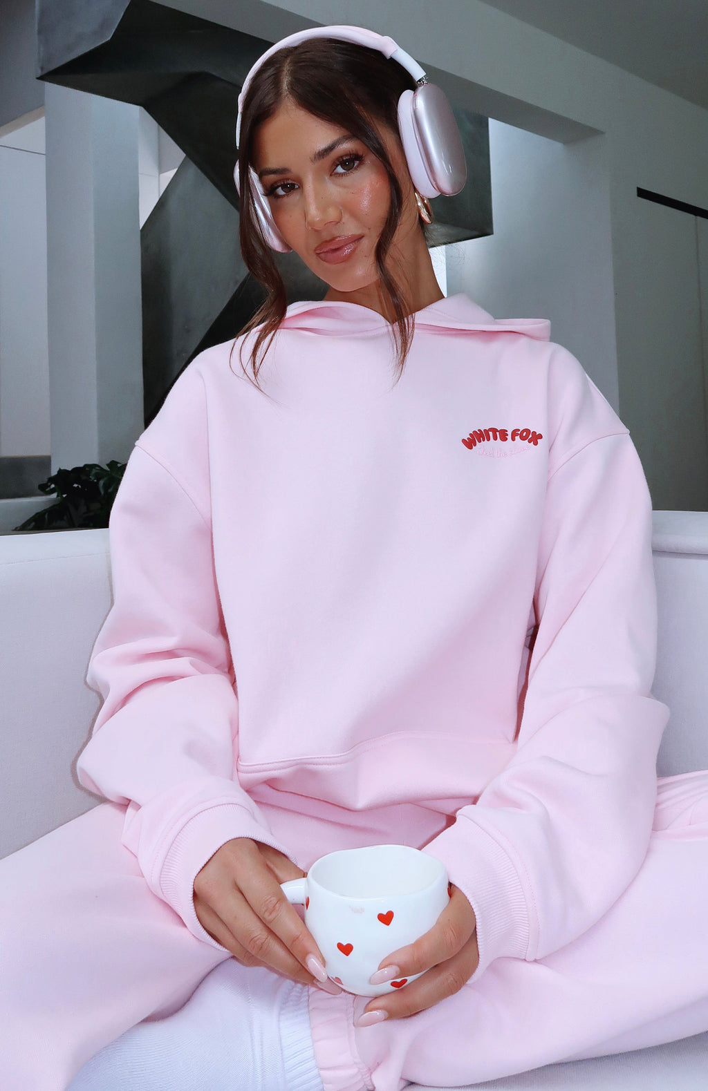 Love Me Tender Pink Hoodie