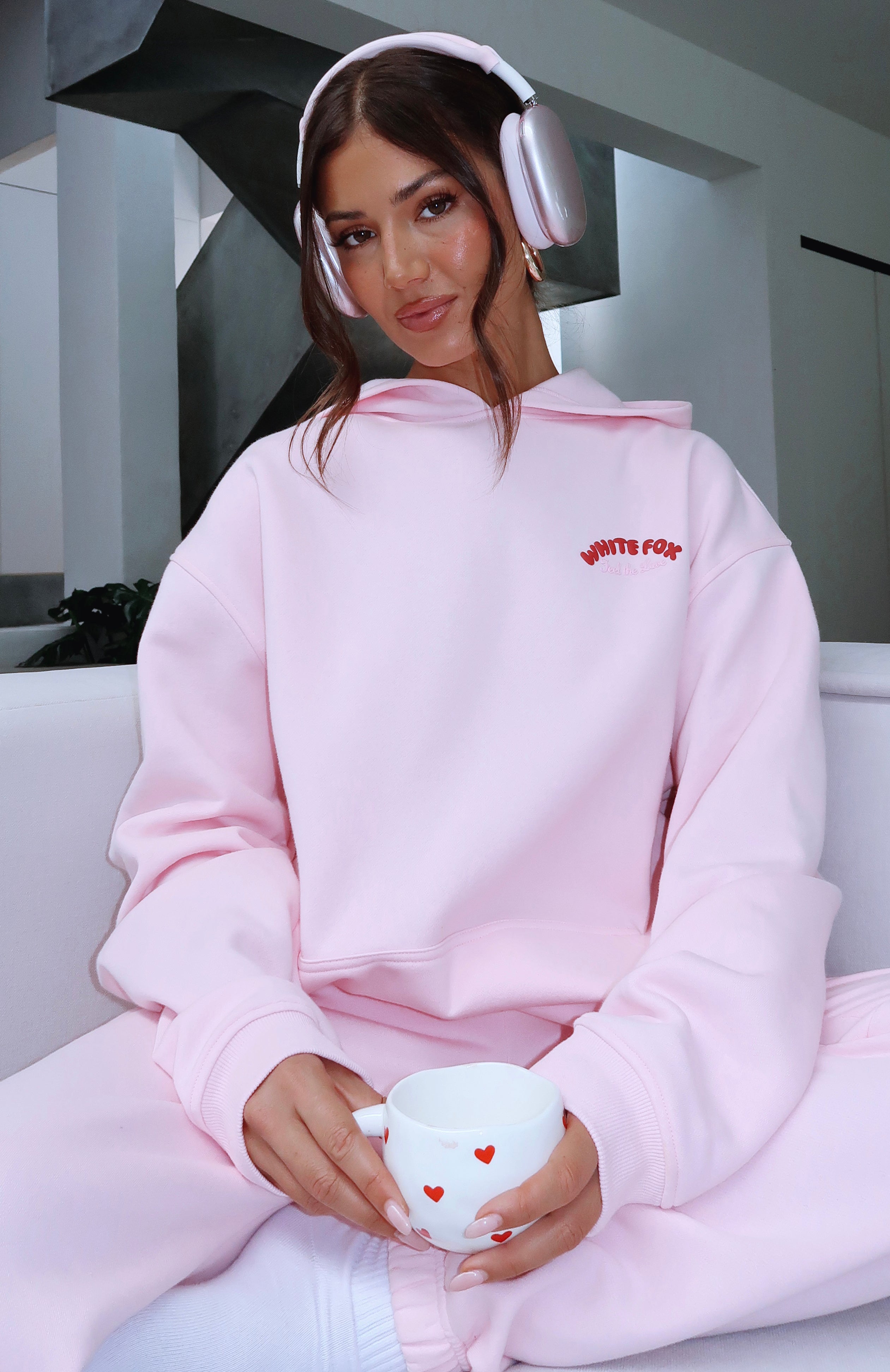 Love Me Tender Pink Hoodie