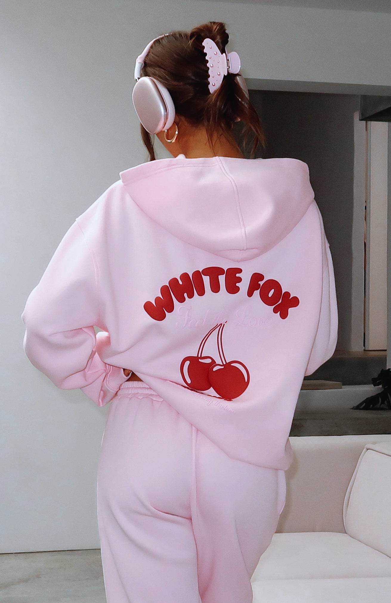 Love Me Tender Pink Hoodie