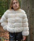 Chic Fox Fur Street Style Coat