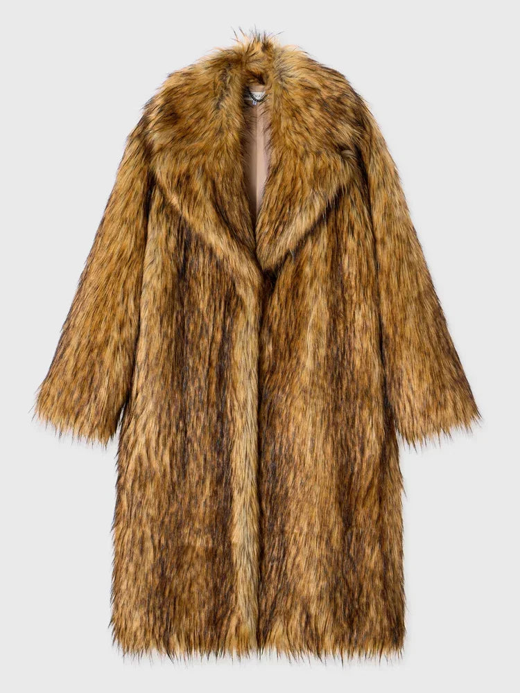 Elegant Fox Long Coat