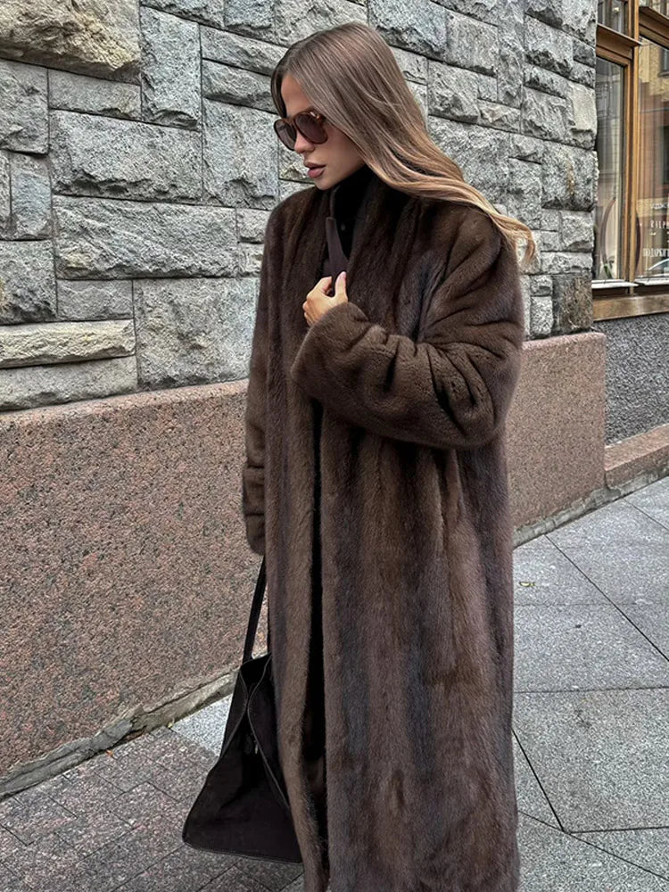 Elegant Fox Long Coat