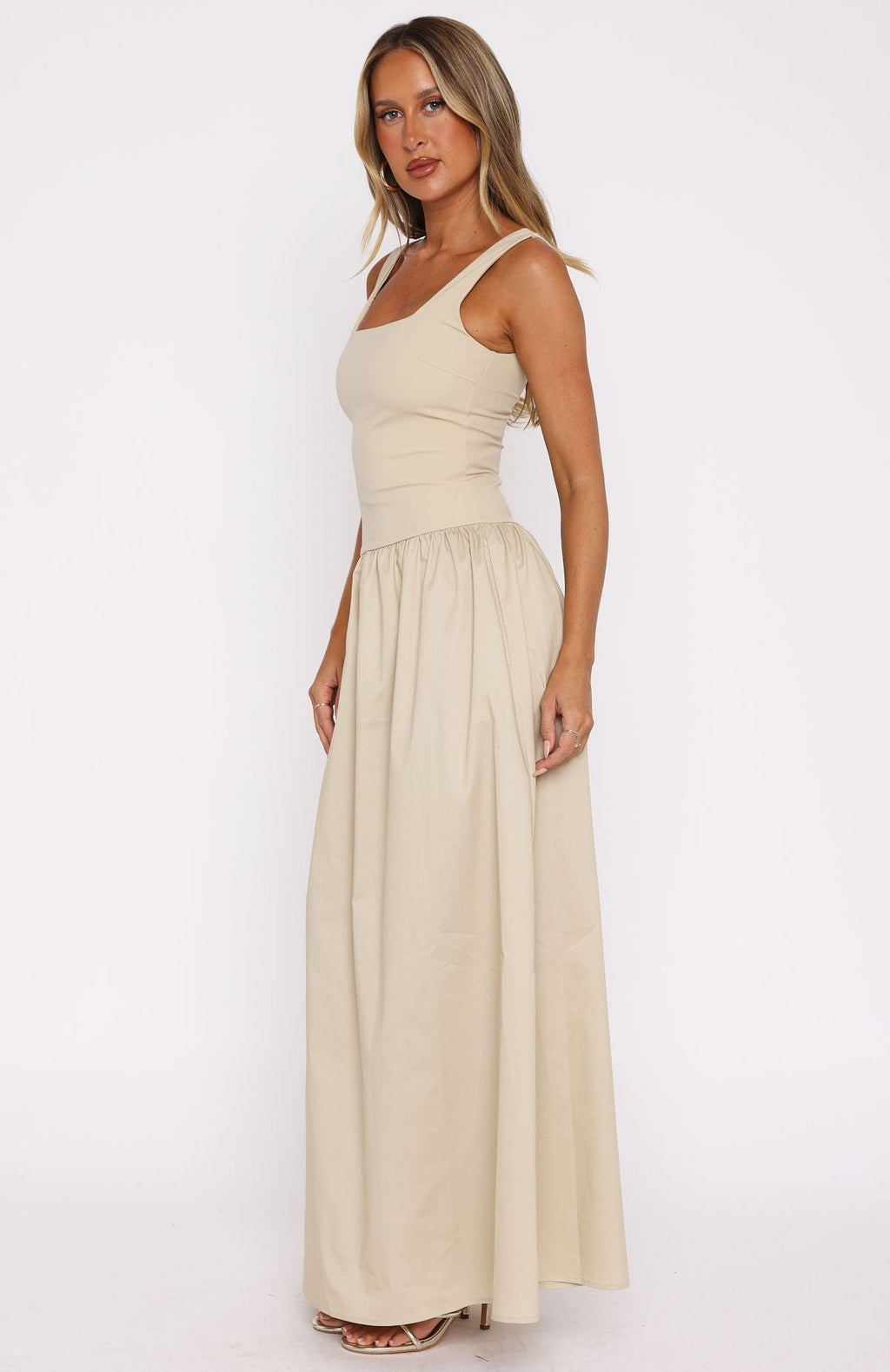 Summer Delight Stone Maxi Dress