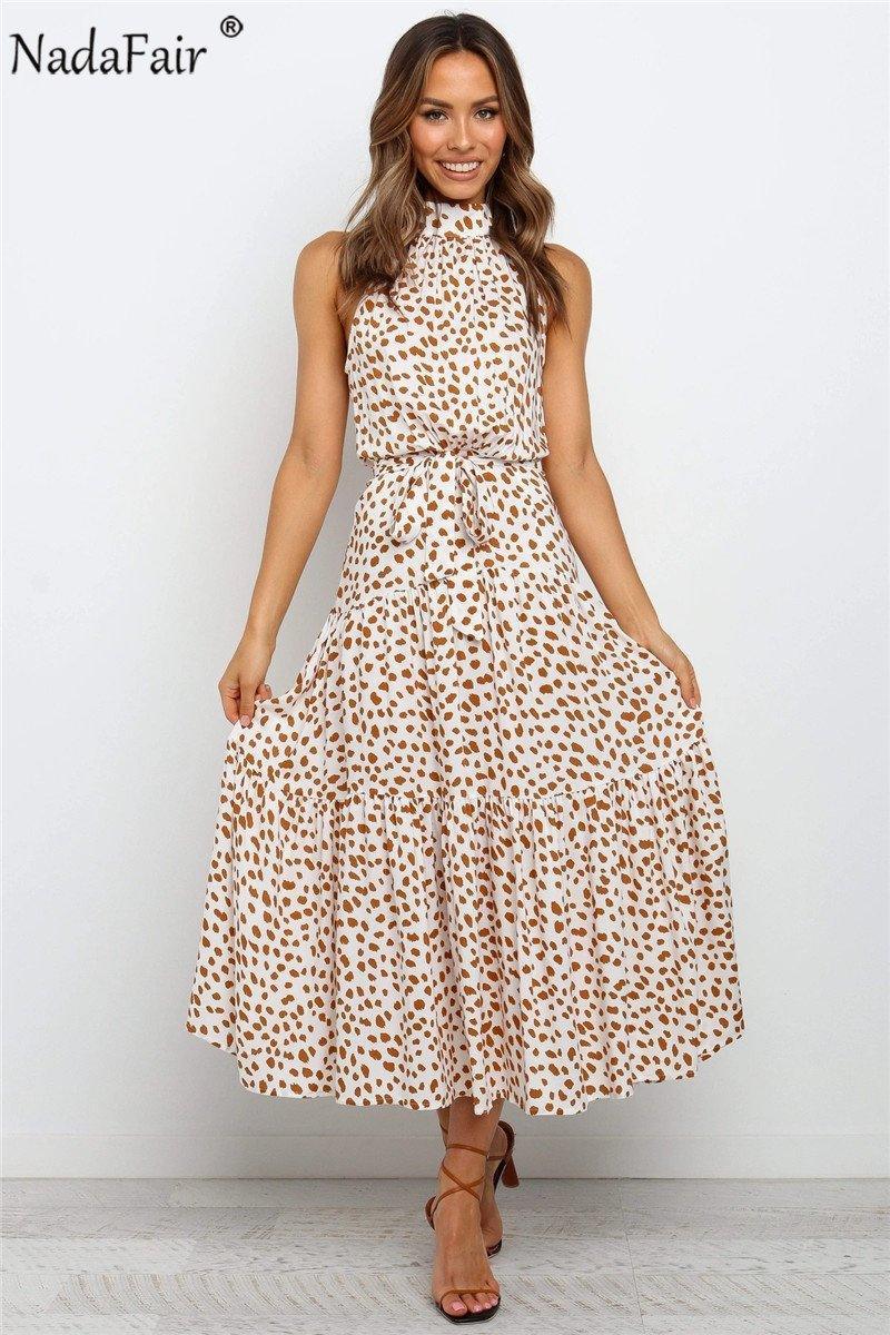 Boho Off Shoulder A-Line Sash Maxi Dress