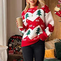 Christmas Tree Jacquard Warm Sweater