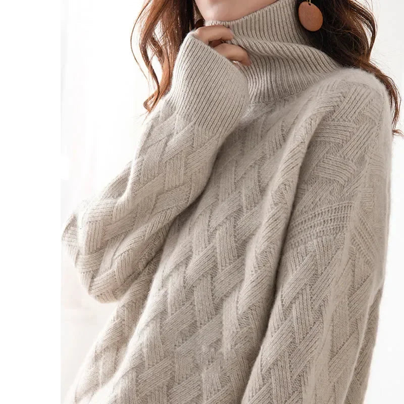 Thick Cashmere Loose Winter Sweater