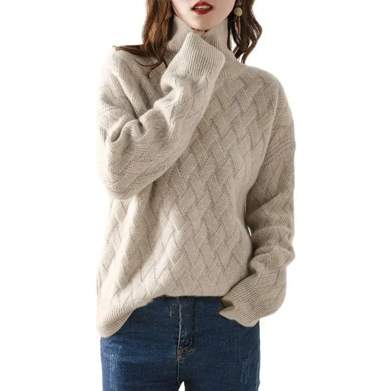 Thick Cashmere Loose Winter Sweater