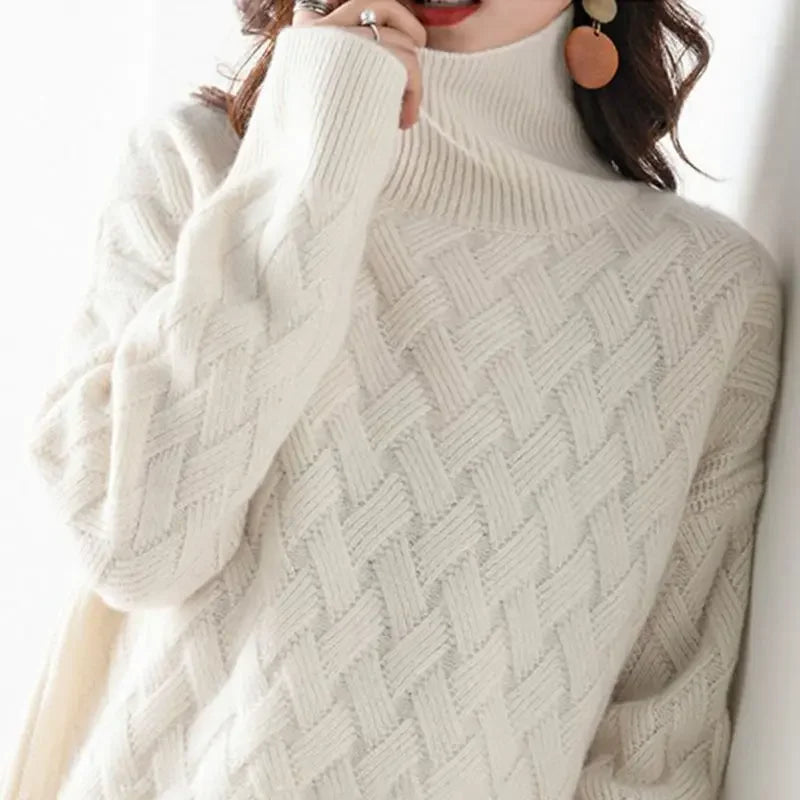 Thick Cashmere Loose Winter Sweater