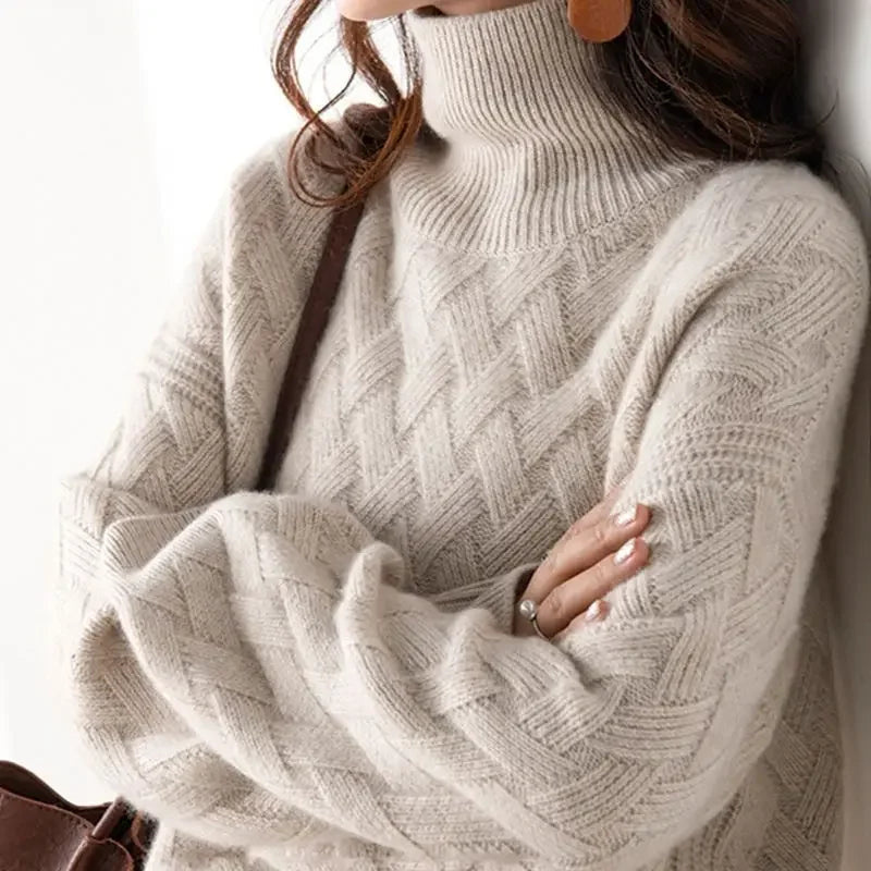 Thick Cashmere Loose Winter Sweater